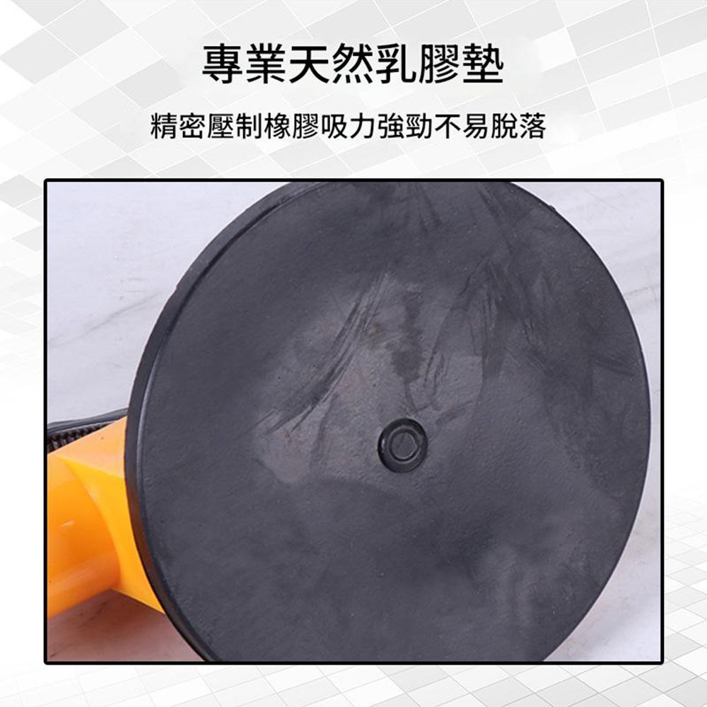 Plastic double-claw suction cup (yellow), , large