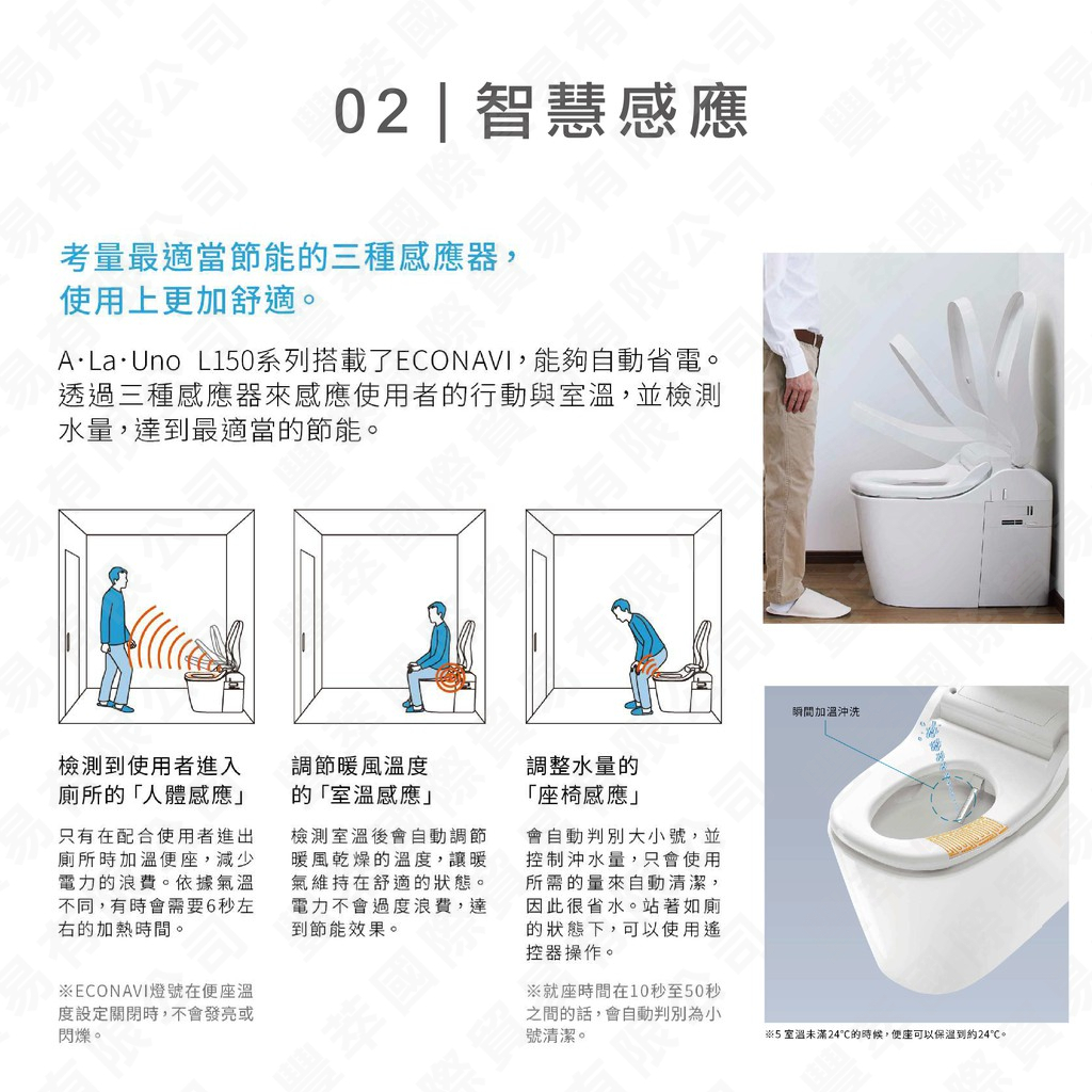 實拍最安心【日本原裝】Panasonic 全自動瞬熱式免治馬桶 A LA UNO L150 台灣原廠公司貨 智能馬桶, , large