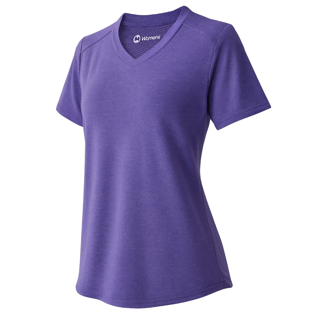 Graphene Thermal Circulation T-Shirt - Lavender Purple/XL, , large