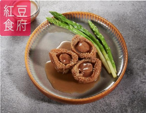 【紅豆食府】紅燒鮑魚禮盒 紅燒鮑魚罐180g*3罐／盒, , large