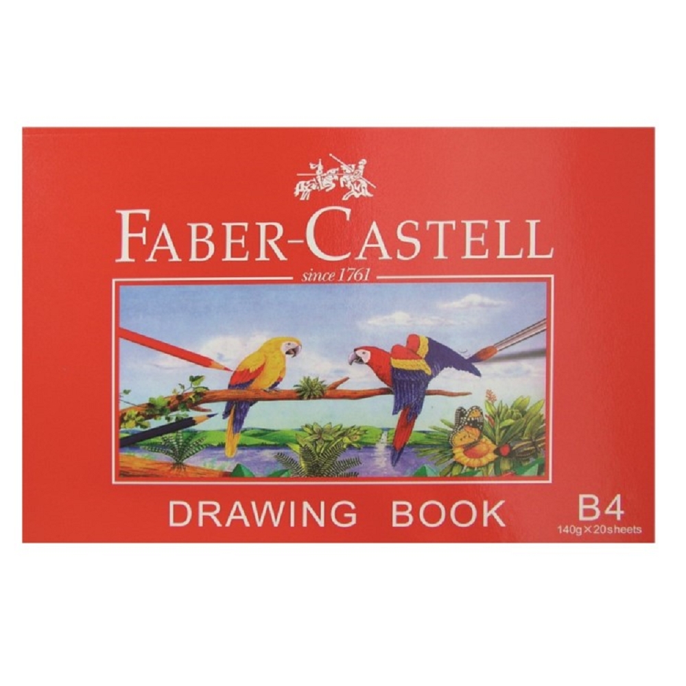 【龍品文創】輝柏 Faber-Castell B4圖畫本 OAB-021, , large