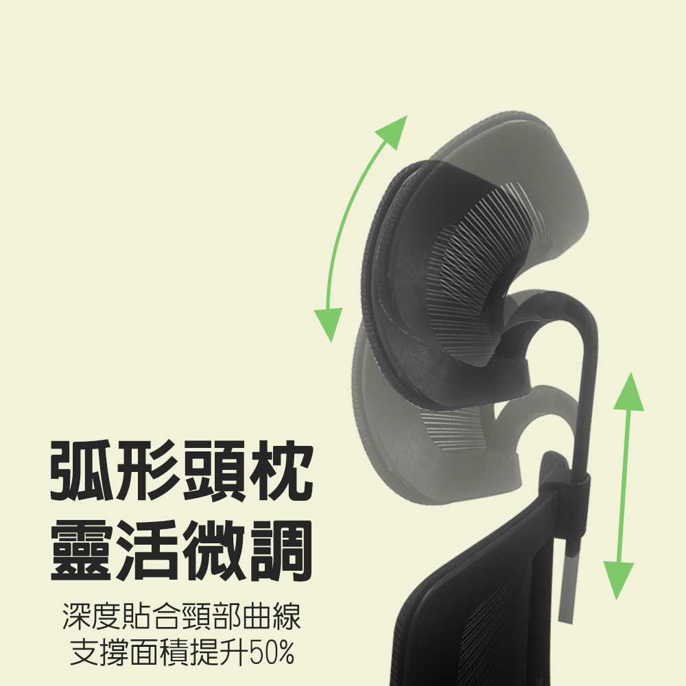 G+ Home No-Assembly Taiwan-Made Ergonomic 8D Breathable Chair (C6827), , large