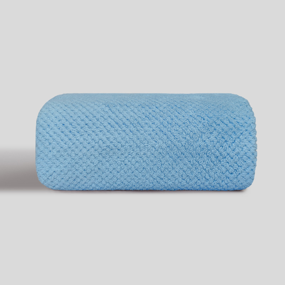 【CITY STAR】菠蘿格快速吸水不掉毛厚實超大浴巾, , large