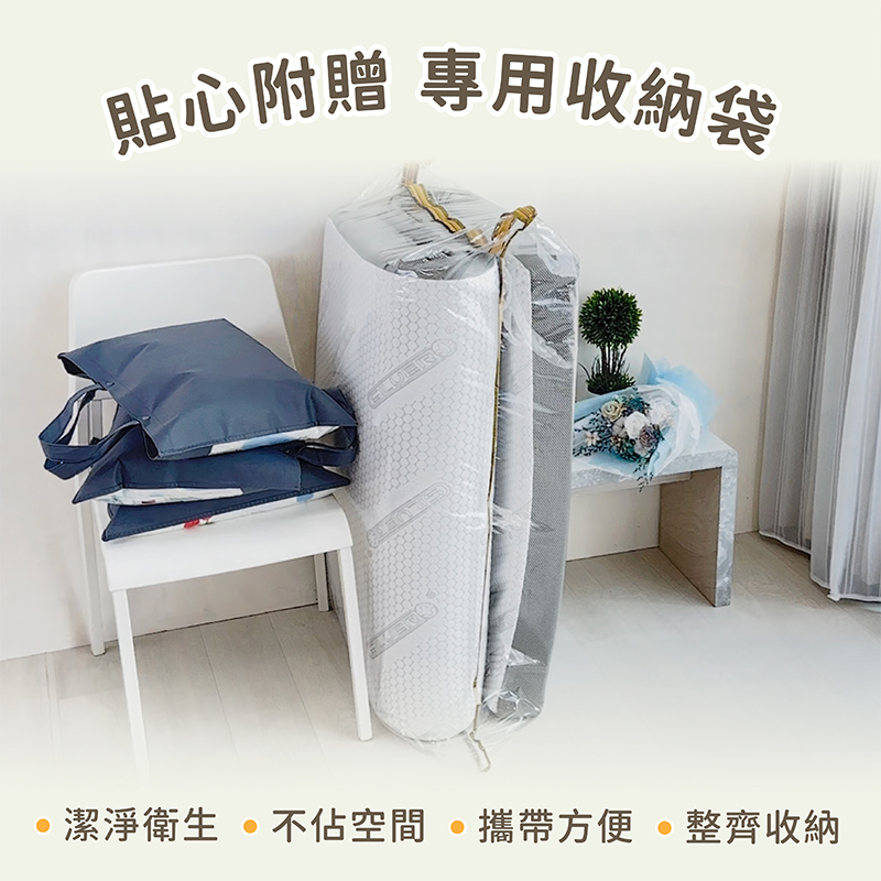 ［熊棉］銀離子記憶舒壓床墊｜5尺｜, , large