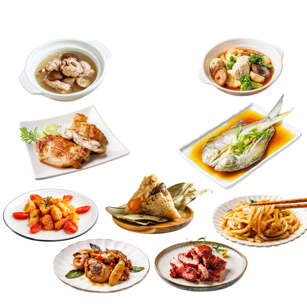 [HONGSAN COOKING]Dragon Boat Worship Set｜Dumplings + 7 Dishes & 1 Soup, , large