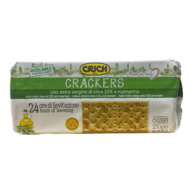virgin olive oil and rosemary crackers, , large