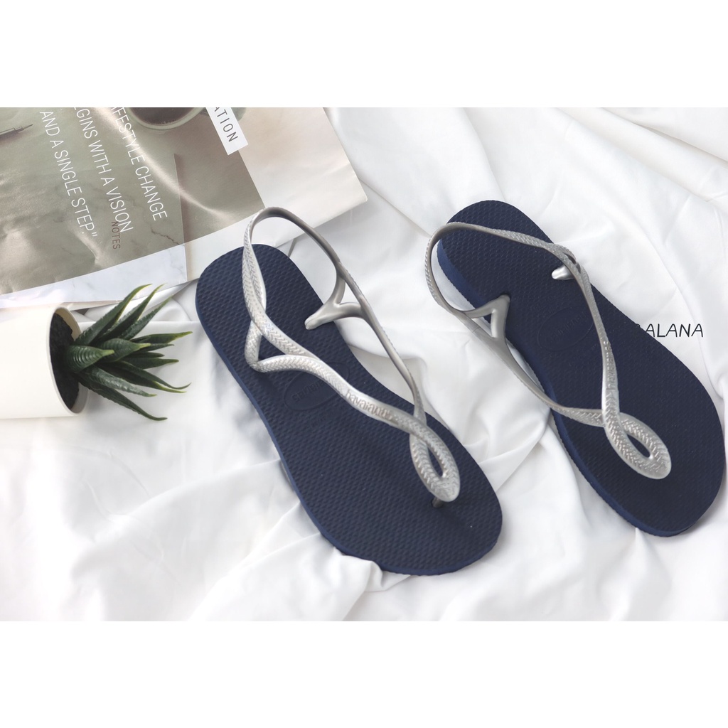 限時特價 [巴拉娜巴西人字拖專賣店]中壢實體店面 Havaianas哈瓦仕 哈瓦士 夾腳涼鞋 LUNA  沙灘 海灘 海邊, , large