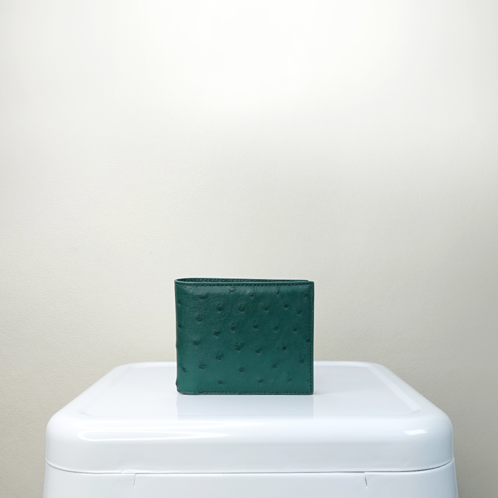 【M2nd】普爾琿鴕鳥皮雙折短夾/男皮夾(T48A), , large