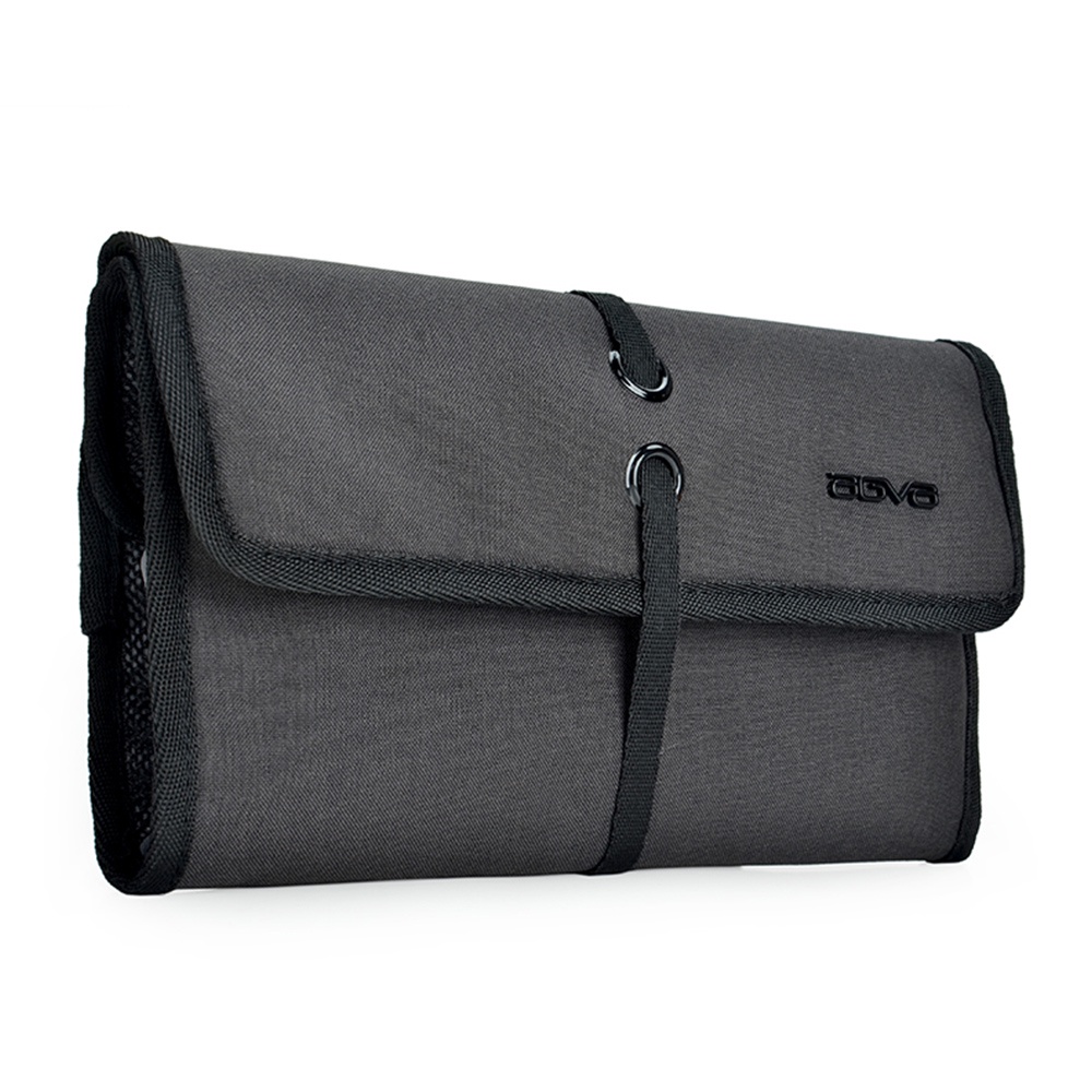 AGVA PORTABLE TRAVEL ORGANIZER - BLACK