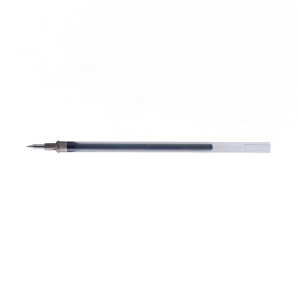 【三菱Uni】超極細中性筆 筆芯 0.5mm 12支入/盒 UMR-1(黑/紅/藍)  -  藍色, , large