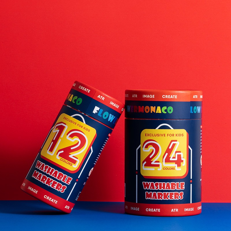 英國Flowermonaco可水洗軟頭彩色筆24色, , large