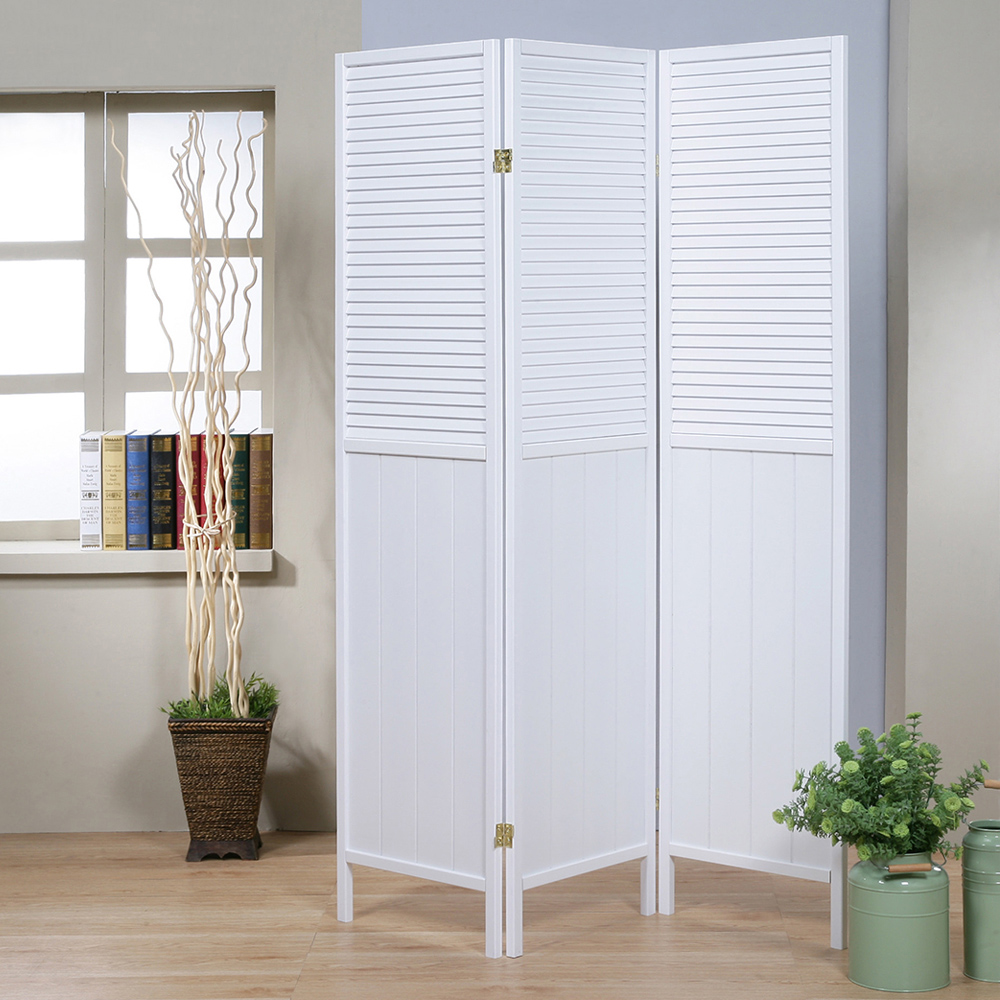 《C&B》雪之藏百葉三面屏風/台灣生產