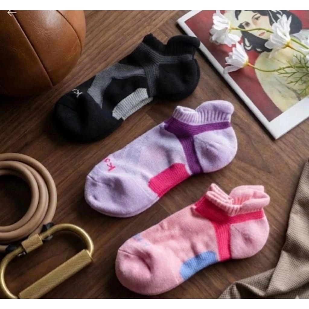 [Kaimei Cotton Industry] Randomly excellent MIT made in Taiwan, top-notch sweat-absorbent and deodorant, small ears, boat-shaped arch socks, sports socks, thickened and deodorized, 20-24cm