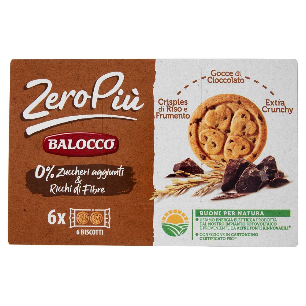Balocco Zeropiu Chocolate Drops, , large