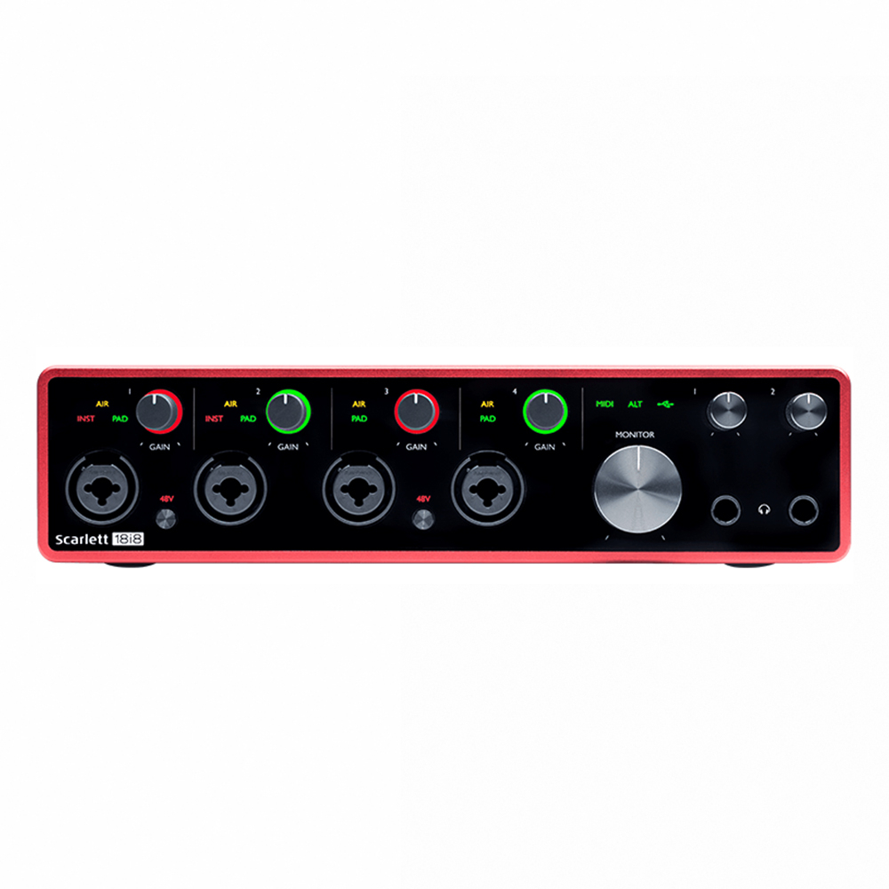 Focusrite Scarlett 18i8 3rd Gen 第三代 錄音介面【敦煌樂器】, , large