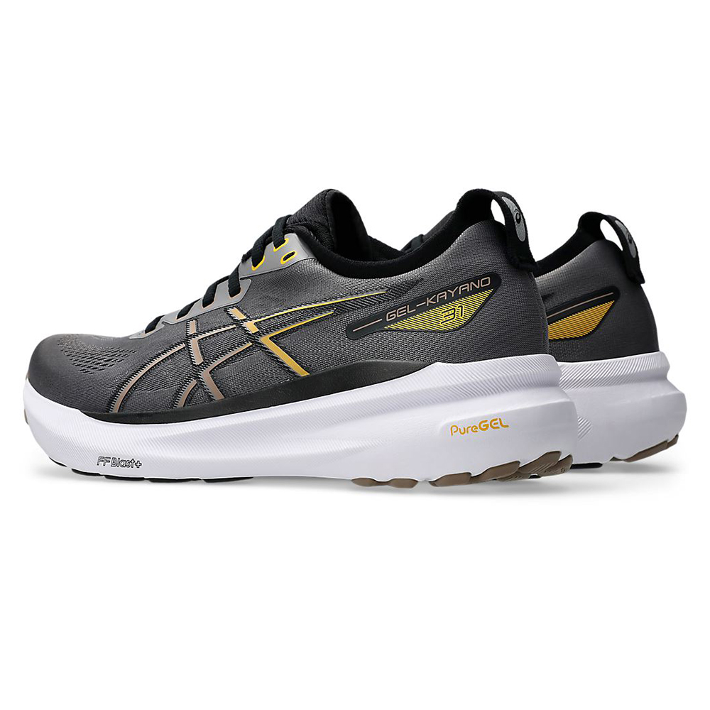 [秉宸] ASICS GEL-KAYANO 31 (2E) 慢跑鞋 鐵灰黃 寬楦 1011B869-022, , large