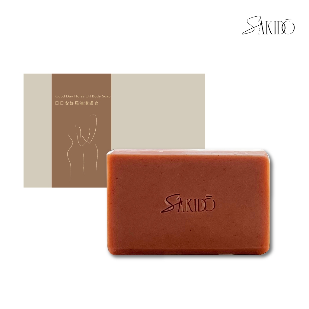 【Sakido】馬油沐浴皂 /日日安好 滋潤木質花香/ 手工皂, , large