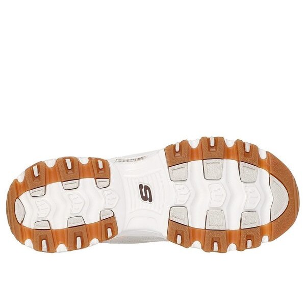 Kixpress-Skechers D'lites 女 運動休閒鞋 舒適 米 粉紅 [150537NTTP], , large