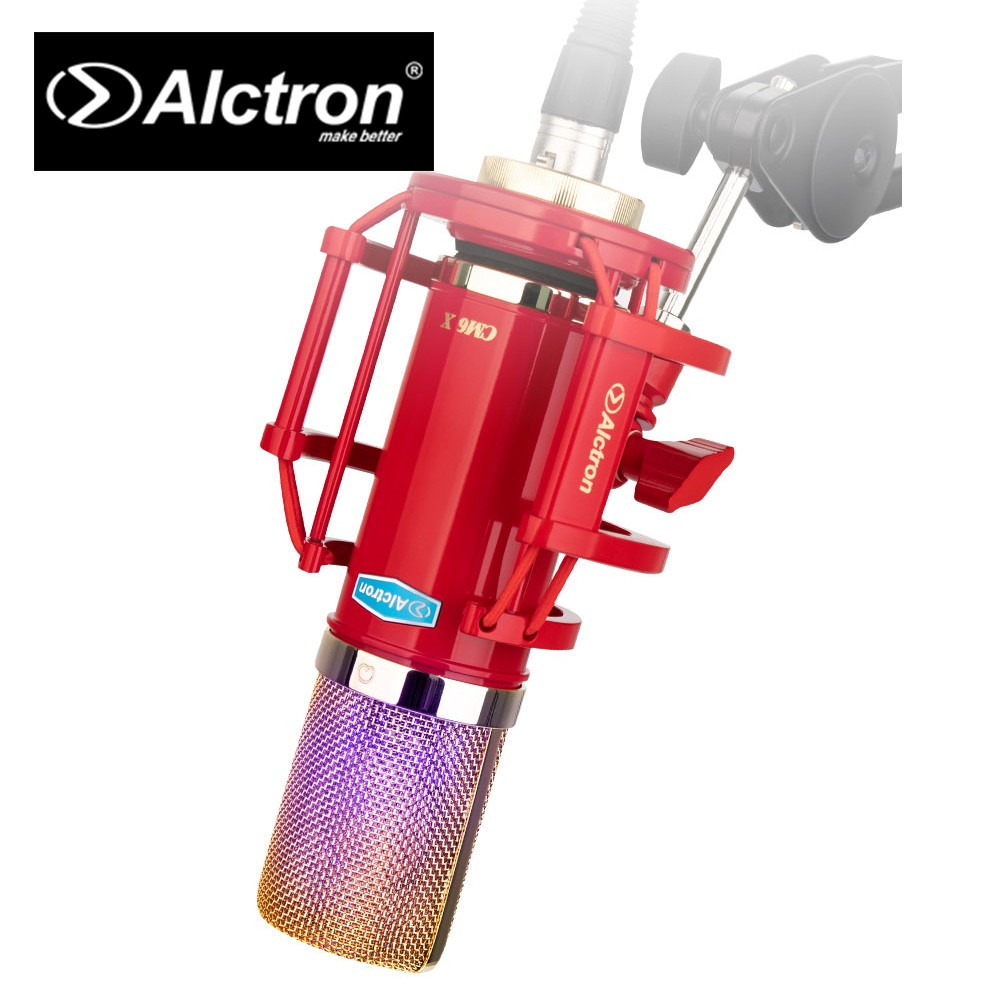 ALCTRON CM6X 大振膜直播錄音 XLR 電容麥克風【敦煌樂器】, , large