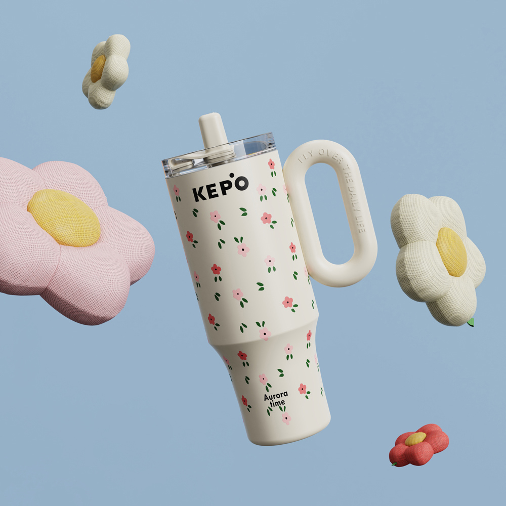 KEPO 1200ml KC007 thermos cup  316 stainless steel, , large