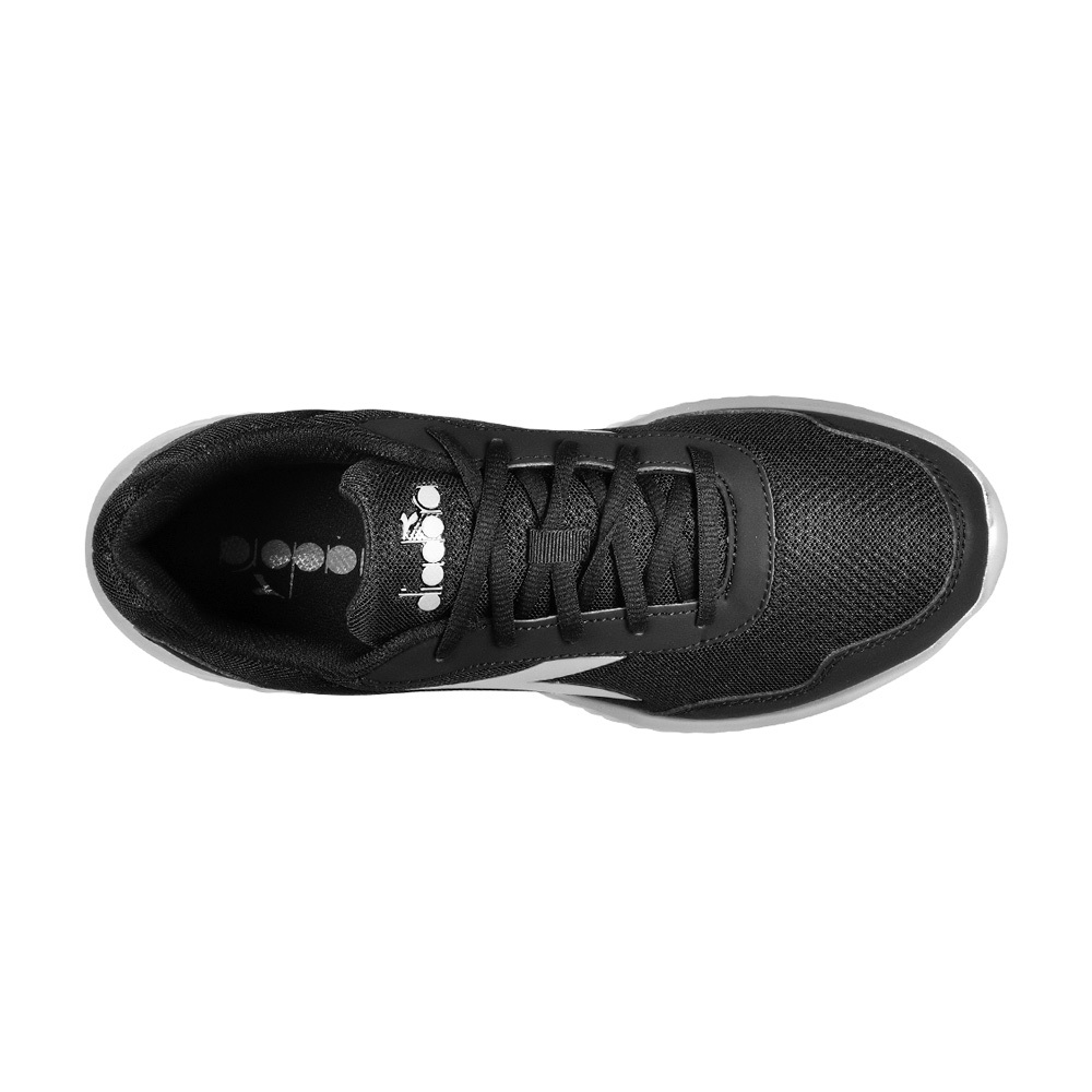 DIADORA迪亞多那 義大利進口 輕量運動慢跑鞋 男運動鞋 男鞋 EASY RUN 透氣 緩震 輕盈 防滑 黑 藍, , large