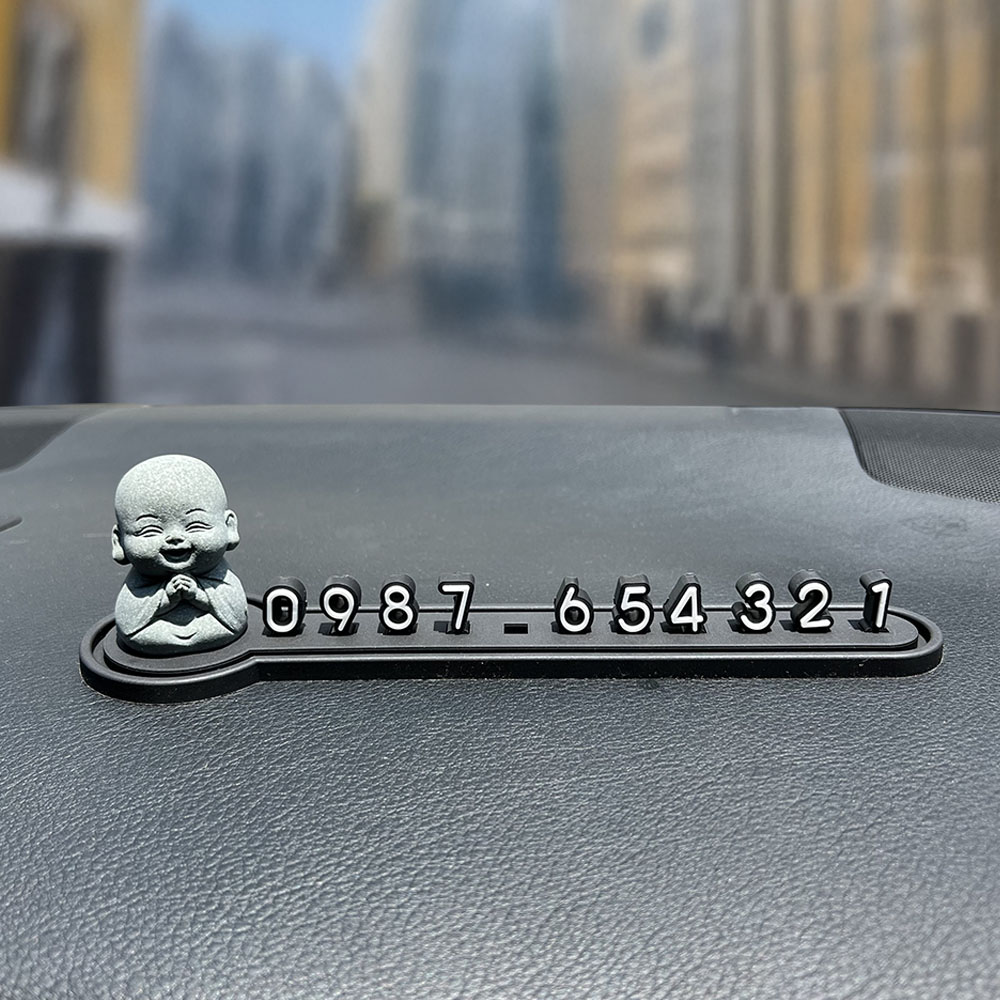 The Cheeky Monk  parking number plate, , large