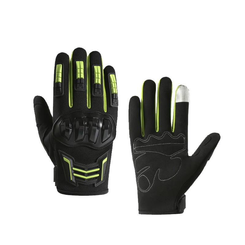 防撞騎行手套(可觸控) 戶外摩托車防護裝備 觸控耐磨 防滑減震 訓練, , large