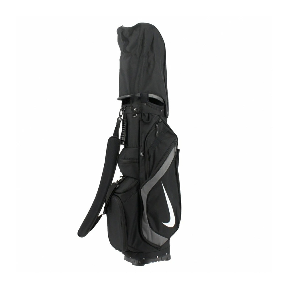 NIKE PERFORMANCE CART 球桿袋 ASIA 高爾夫球袋 6格 隔熱袋 防水罩 拉鍊球袋 把手 背帶 黑, , large