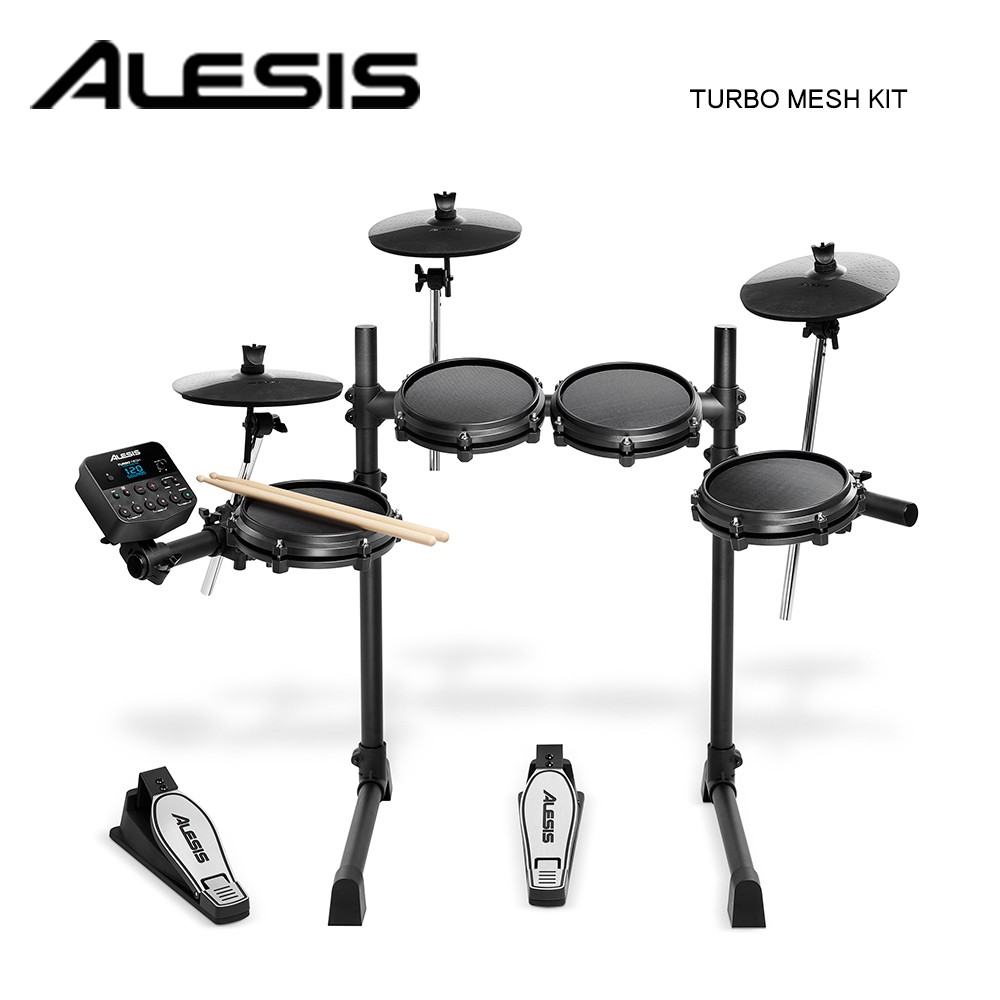 Alesis Turbo Mesh Kit 網狀鼓面電子鼓組【敦煌樂器】, , large