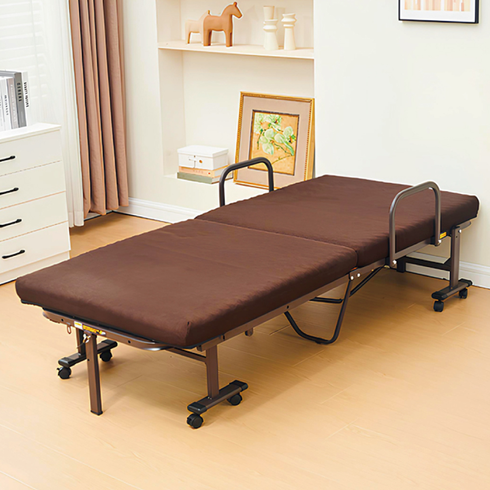 《Simple Life》Electric height-enhancing wave cotton free assembly folding bed-BDH, , large