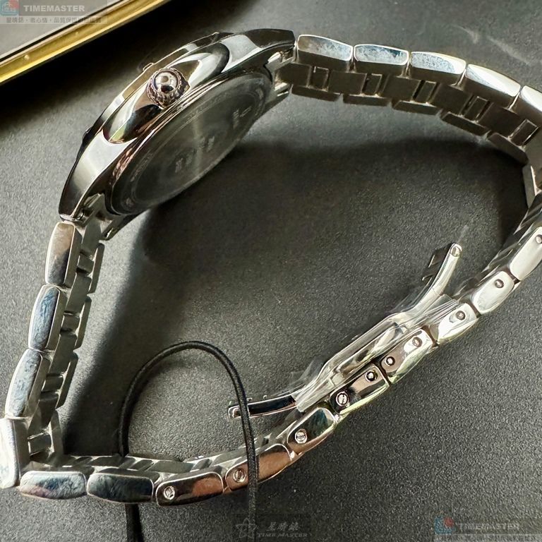 [星晴錶業]BULOVA手錶,32mm,BU00005寶藍色錶面銀錶殼銀色精鋼錶帶款, , large