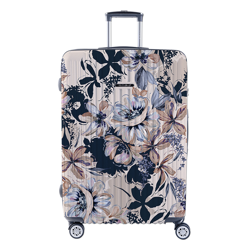 NaSaDen [Locust Apricot]29" Checked Zipper Luggage