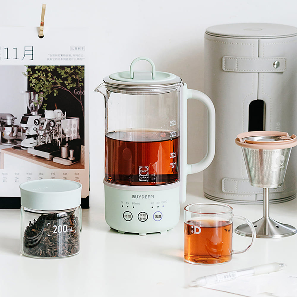 【BUYDEEM北鼎】多功能隨身萃取烹煮壺 隨身養生壺 快煮個人壺 600ml(贈食譜)K32-台灣公司貨, , large