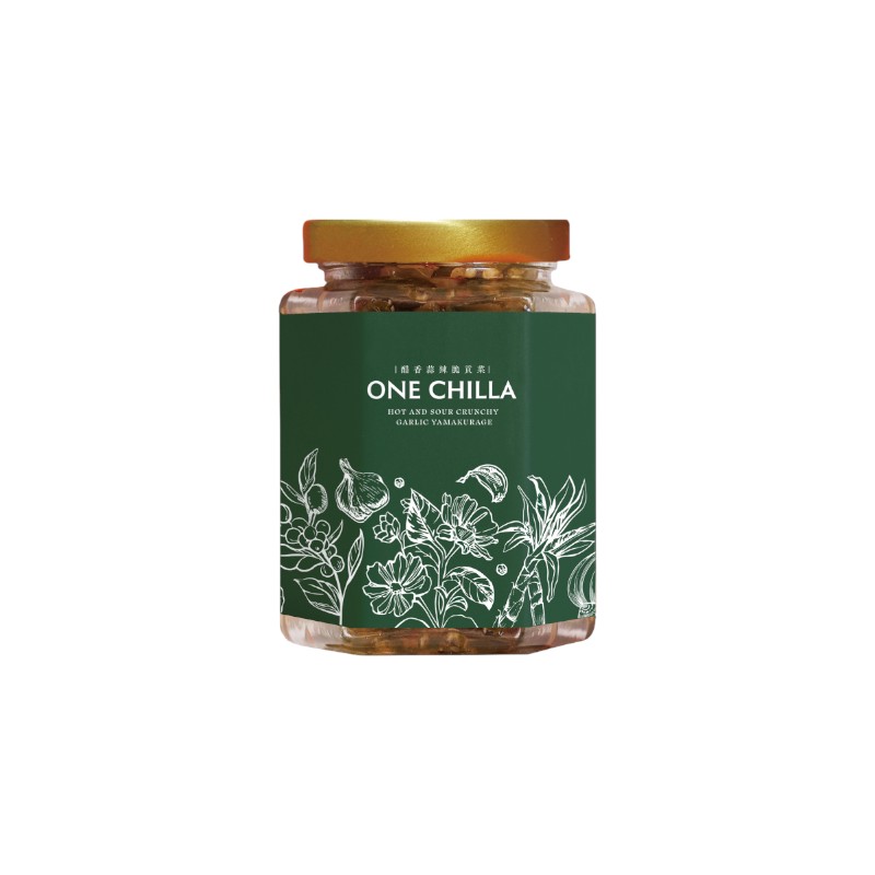 Hot and Sour Crunchy garlic Yamakurage, , large