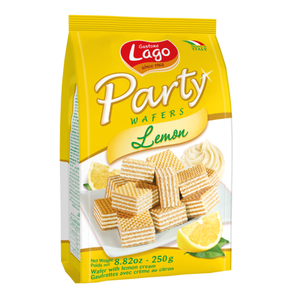 義大利Lago檸檬威化夾心酥