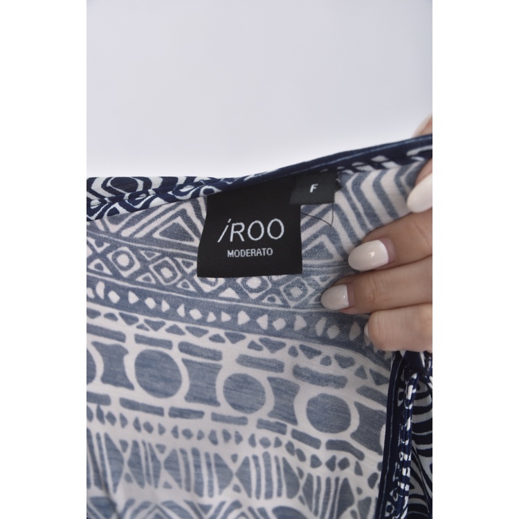 (M) iroo質感無袖藍色洋裝二手衣, , large