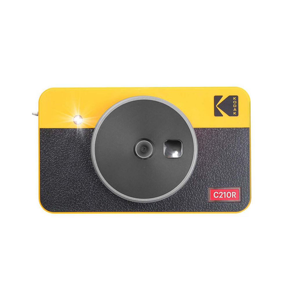 [KODAK]柯達 Mini Shot 2 C210R 拍立得口袋相印機 加贈30張相紙-黃, , large