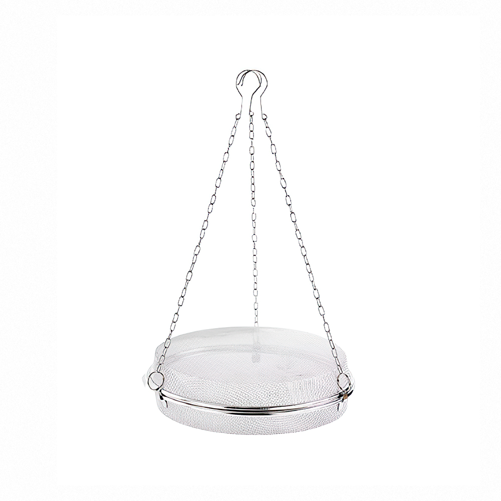 【上手家居】雙層懸掛曬網籃 銀色(曬菜網/曬魚網/曬籃), , large