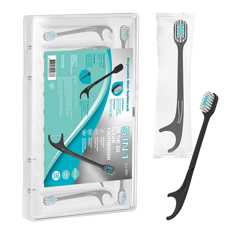 5in1 OTG Travel Toothbrush - 12pieces, , large