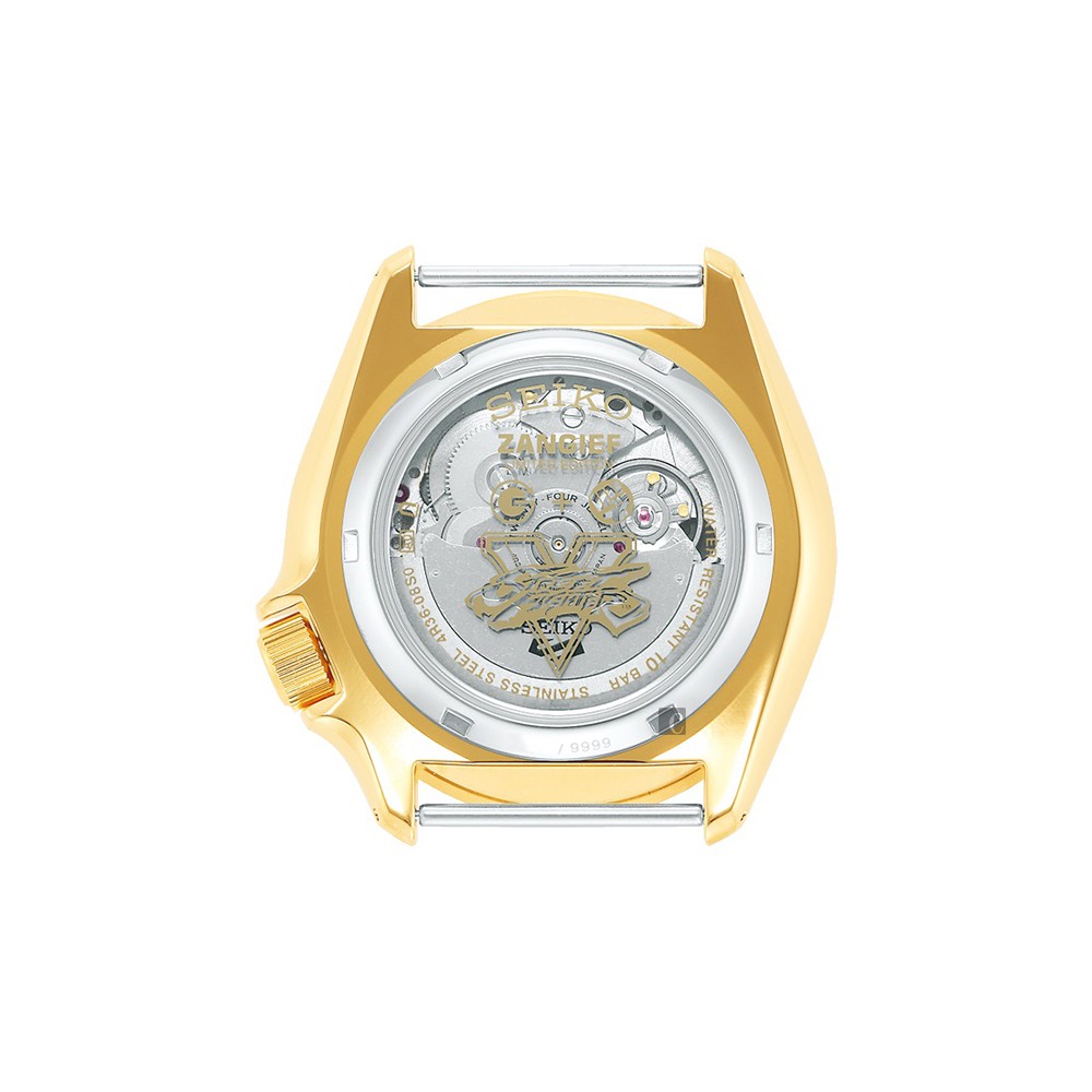 SEIKO 精工 5 Sports x 快打旋風 桑吉爾夫 聯名限量機械錶(SRPF24K1)-42.5mm, , large