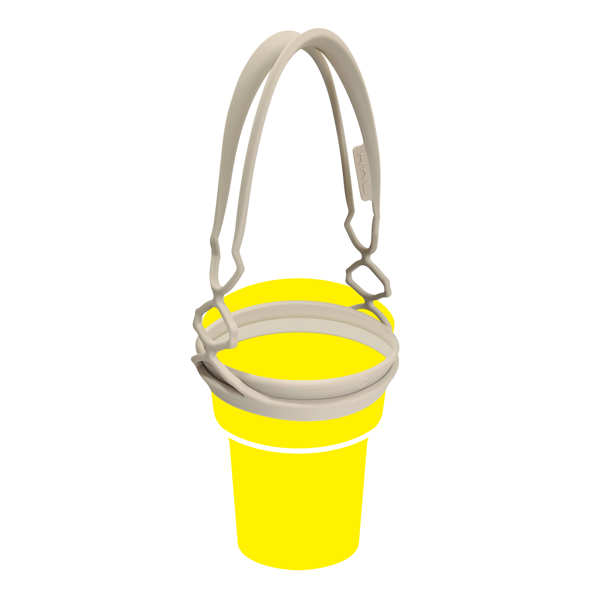 [HhL] Ling-Bei Plus-Cup carrier bag (Sandy Brown), , large