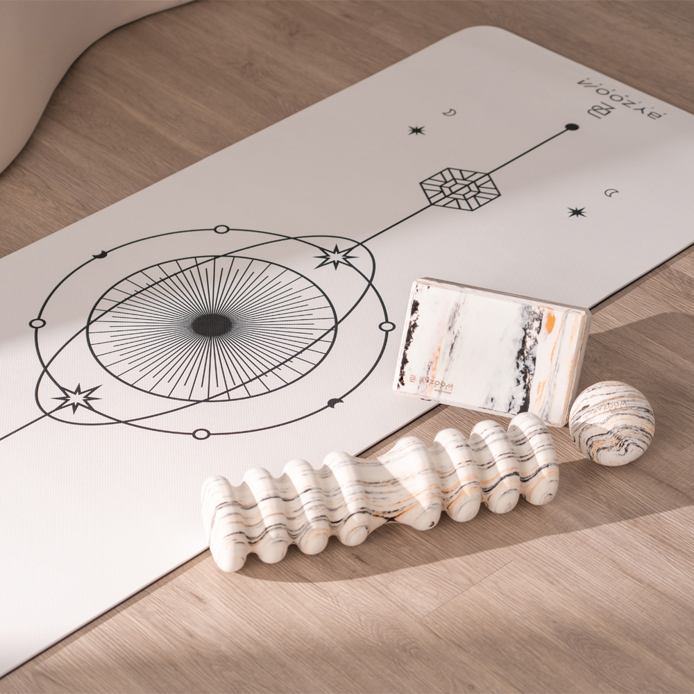 【BYZOOM FITNESS】TPE 健身墊 8mm (白), , large