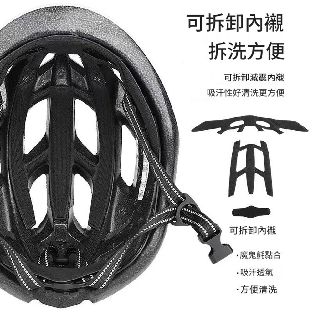 Top-of-the-line aerodynamic bicycle helmet - white, , large