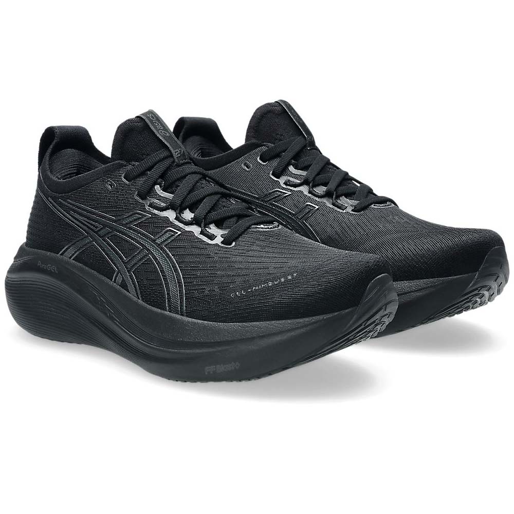 [秉宸] ASICS GEL-NIMBUS 27 (D) 女慢跑鞋 黑 寬楦 1012B752-001, , large