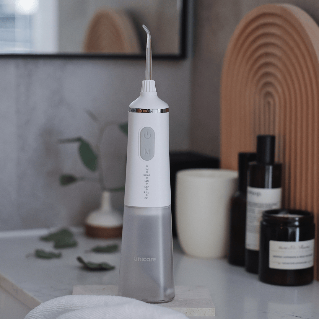 unicare&reg; USB Rechargeable Portable High-Performance Water Flosser, , large