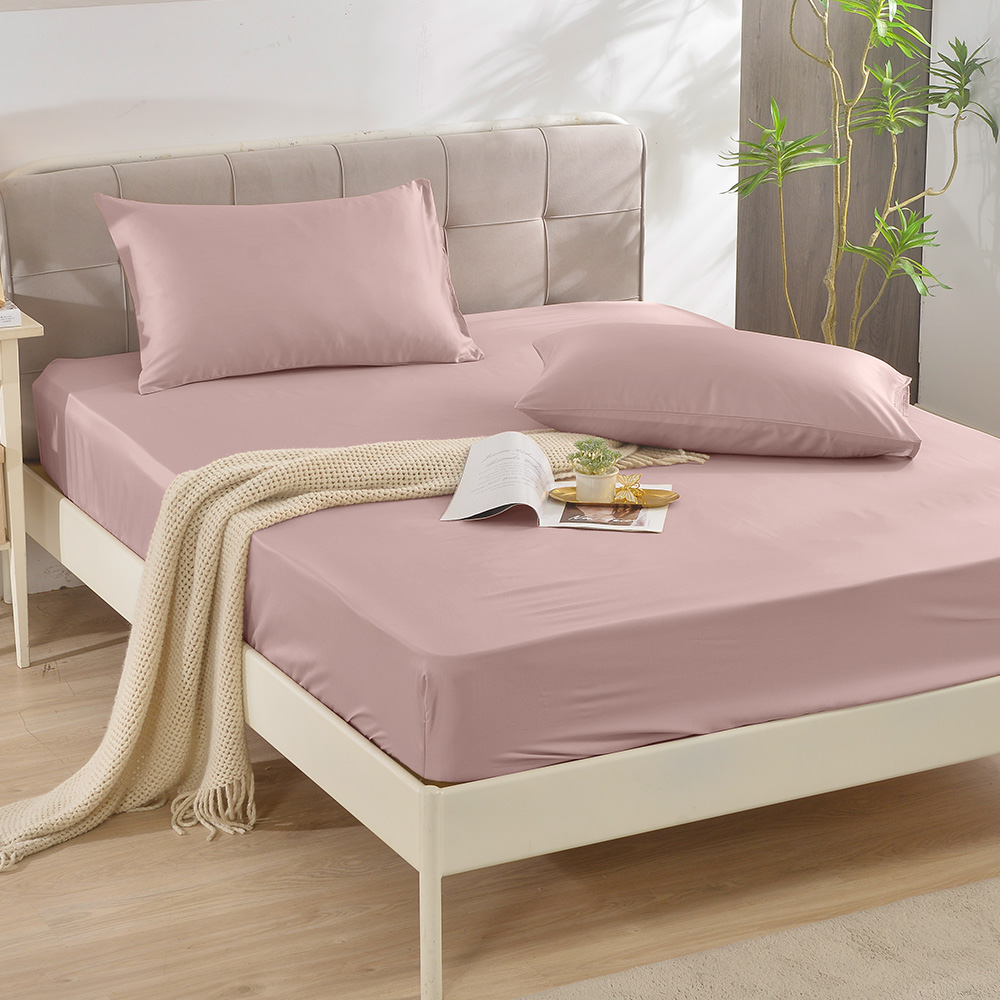 【FOCA】Double Berry Raw Milk | Tea Time 60 Thread Tencel Cotton Bed Sheet Pillowcase Set - Single, , large