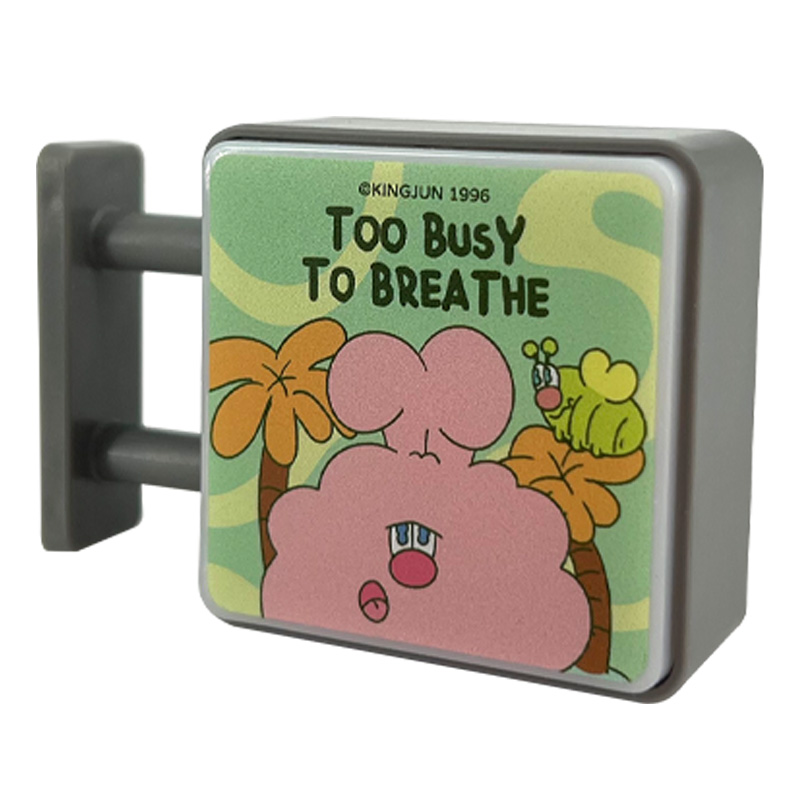 [九越]KINGJUN磁吸小燈牌-方 蠢兔, , large