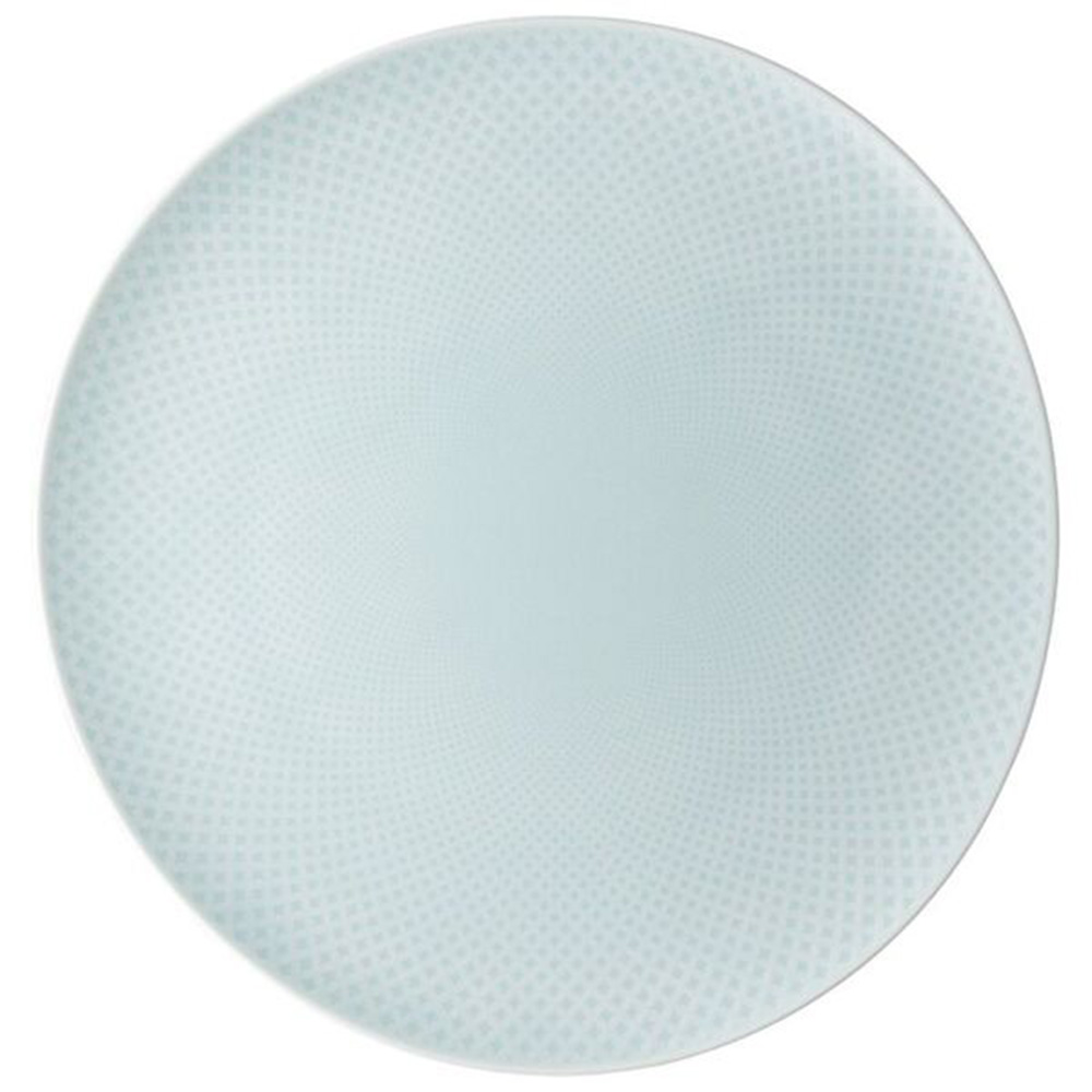 Rosenthal-Junto shaped round plate - sky blue 31.5cm, , large