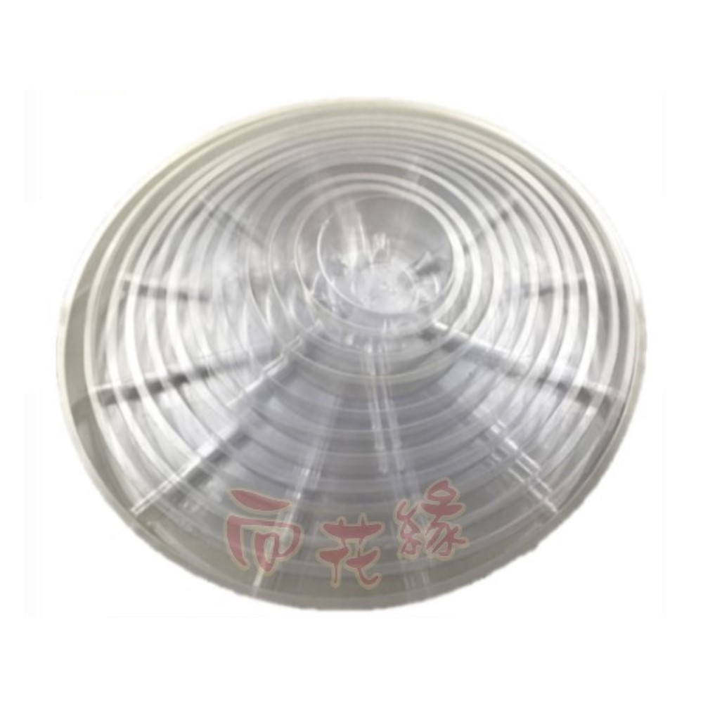 Round Transparent Saucer No. 6&ndash;Inner Diameter approx. 13.5 cm