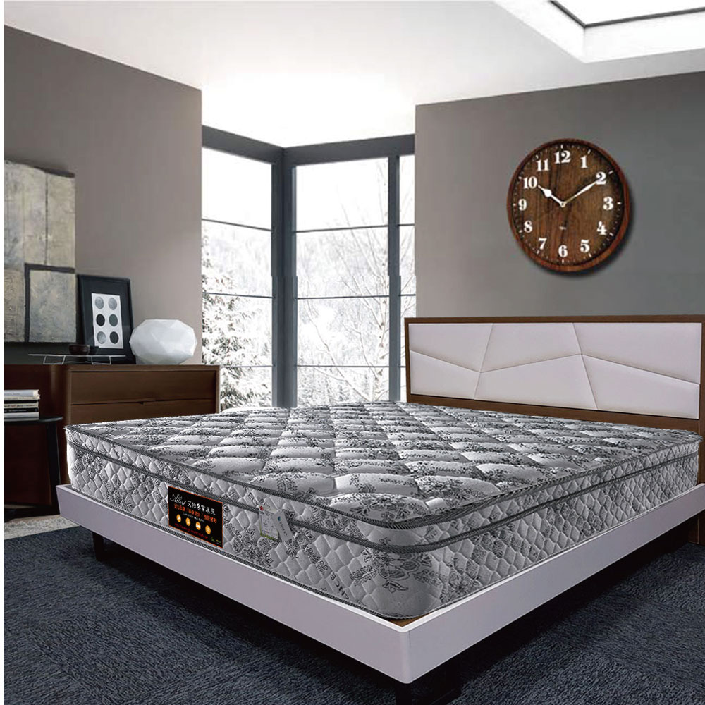 【文創集】抗菌天絲聯結式彈簧床墊-3.5尺單人, , large